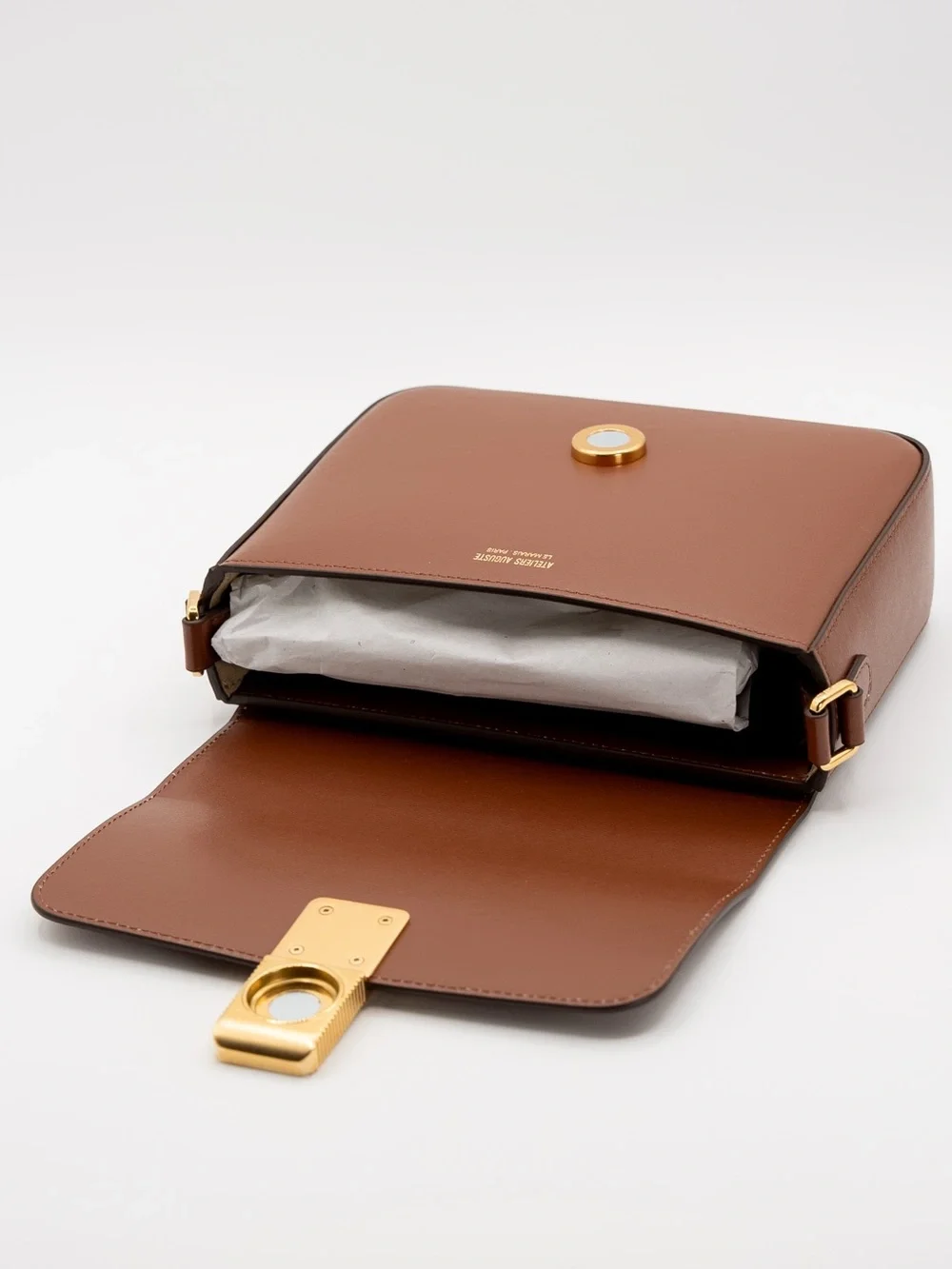 ATELIERS AUGUSTE MINI MONCEAU Bag BOX LEATHER